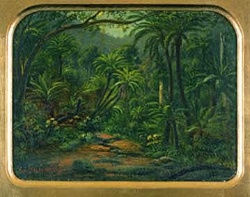Kunstdruck Eugene von Guérard Ferntree Gully in the Dandenong Ranges