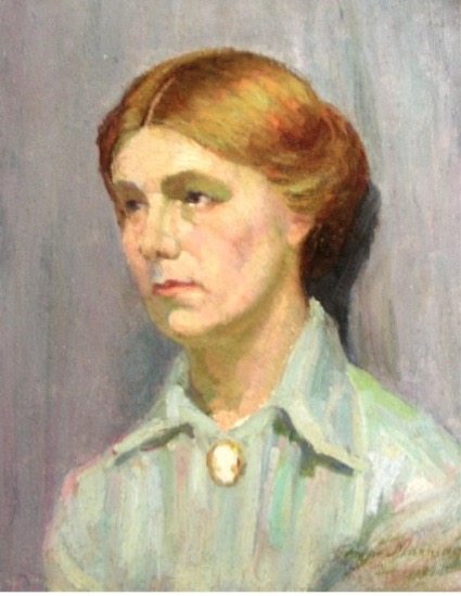 Tempe Manning Portrait of a Young Woman