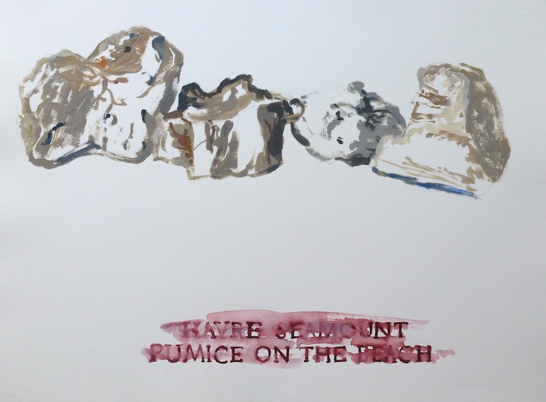 Andrew Sayers, Havre Seamount: Pumice on the Beach