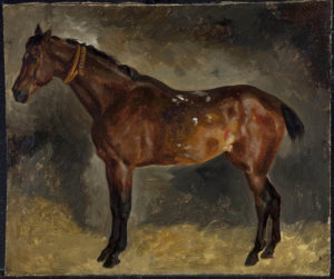 Delacroix Brown Horse