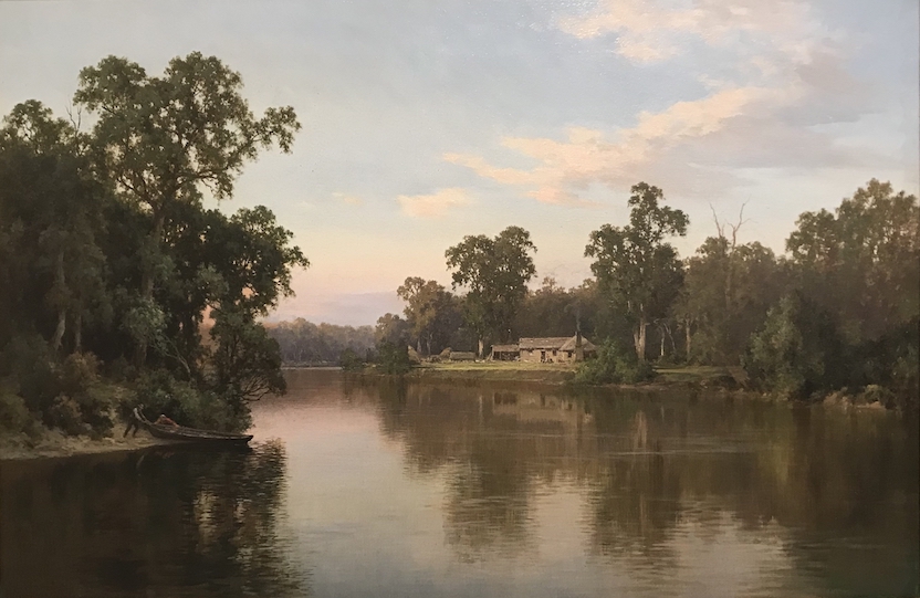 H.J. Johnstone The River Goulbourne, Below Seymour 1881